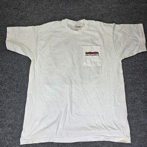 Vintage 1995 Marlboro Unlimited T-Shirt Railroad Map Sz L/XL Single Stitch